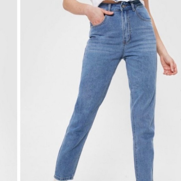 Nasty Gal Denim - NASTY GAL Stretch HIGH RISE High Waisted SKINNY Soft JEANS UK 10 EU 38
